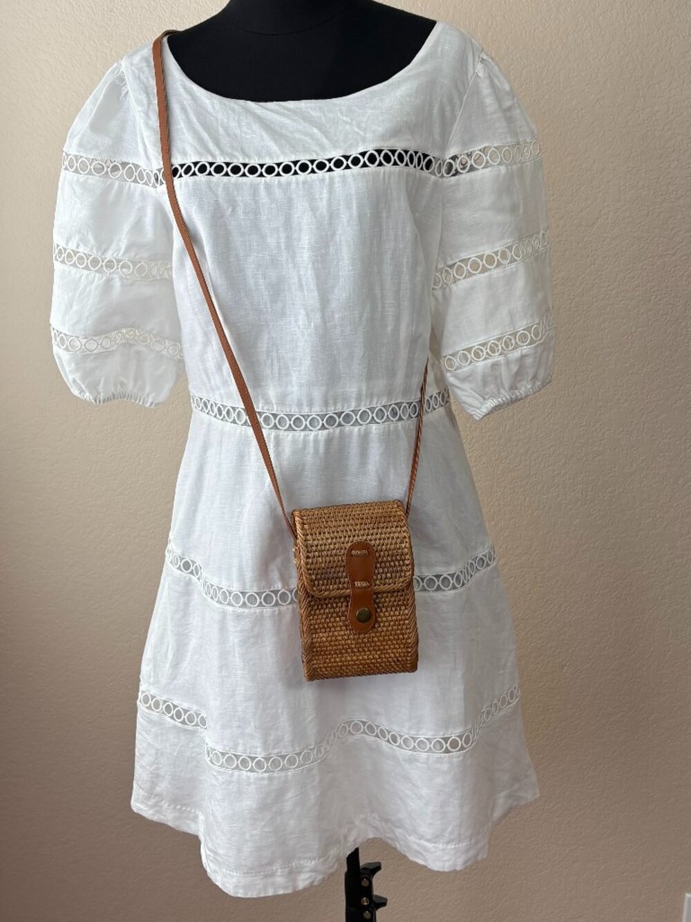 Effortless summer linen blend dress by Ann Taylor